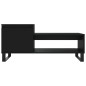 vidaXL Mesa de centro madera contrachapada negro 100x50x45 cm vidaXL Mesa de centro madera contrachapada negro 100x50x45 cm