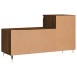 vidaXL Mueble zapatero madera contrachapada roble marrón 102x36x60 cm