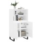 vidaXL Aparador alto madera contrachapada blanco 60x36x110 cm vidaXL Aparador alto madera contrachapada blanco 60x36x110 cm