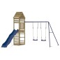 vidaXL Parque infantil de exterior madera de pino impregnada vidaXL Parque infantil de exterior madera de pino impregnada