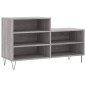 vidaXL Mueble zapatero madera contrachapada gris Sonoma 102x36x60 cm vidaXL Mueble zapatero madera contrachapada gris Sonoma 102x36x60 cm