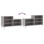 vidaXL Mueble zapatero madera contrachapada gris Sonoma 102x36x60 cm vidaXL Mueble zapatero madera contrachapada gris Sonoma 102x36x60 cm