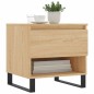 vidaXL Mesa de centro madera de ingeniería roble Sonoma 50x46x50 cm vidaXL Mesa de centro madera de ingeniería roble Sonoma 50x46x50 cm