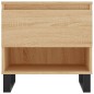 vidaXL Mesa de centro madera de ingeniería roble Sonoma 50x46x50 cm vidaXL Mesa de centro madera de ingeniería roble Sonoma 50x46x50 cm