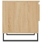 vidaXL Mesa de centro madera de ingeniería roble Sonoma 50x46x50 cm vidaXL Mesa de centro madera de ingeniería roble Sonoma 50x46x50 cm