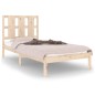 vidaXL Estructura de cama madera maciza de pino 100x200 cm vidaXL Estructura de cama madera maciza de pino 100x200 cm