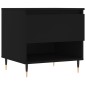vidaXL Mesa de centro madera de ingeniería negro 50x46x50 cm vidaXL Mesa de centro madera de ingeniería negro 50x46x50 cm