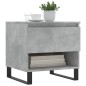 vidaXL Mesa de centro madera de ingeniería gris hormigón 50x46x50 cm vidaXL Mesa de centro madera de ingeniería gris hormigón 50x46x50 cm