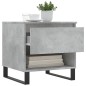 vidaXL Mesa de centro madera de ingeniería gris hormigón 50x46x50 cm vidaXL Mesa de centro madera de ingeniería gris hormigón 50x46x50 cm