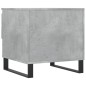 vidaXL Mesa de centro madera de ingeniería gris hormigón 50x46x50 cm vidaXL Mesa de centro madera de ingeniería gris hormigón 50x46x50 cm