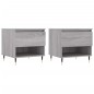 vidaXL Mesas de centro 2 uds madera ingeniería gris Sonoma 50x46x50 cm vidaXL Mesas de centro 2 uds madera ingeniería gris Sonoma 50x46x50 cm
