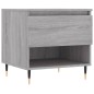vidaXL Mesas de centro 2 uds madera ingeniería gris Sonoma 50x46x50 cm vidaXL Mesas de centro 2 uds madera ingeniería gris Sonoma 50x46x50 cm