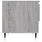vidaXL Mesas de centro 2 uds madera ingeniería gris Sonoma 50x46x50 cm vidaXL Mesas de centro 2 uds madera ingeniería gris Sonoma 50x46x50 cm