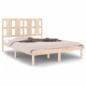 vidaXL Estructura de cama madera maciza de pino 140x200 cm vidaXL Estructura de cama madera maciza de pino 140x200 cm