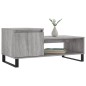 vidaXL Mesa de centro madera contrachapada gris Sonoma 100x50x45 cm vidaXL Mesa de centro madera contrachapada gris Sonoma 100x50x45 cm