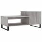 vidaXL Mesa de centro madera contrachapada gris Sonoma 100x50x45 cm vidaXL Mesa de centro madera contrachapada gris Sonoma 100x50x45 cm