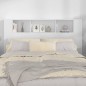 vidaXL Mueble cabecero blanco 160x18,5x104,5 cm vidaXL Mueble cabecero blanco 160x18,5x104,5 cm