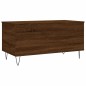vidaXL Mesa de centro madera contrachapada roble marrón 90x44,5x45 cm vidaXL Mesa de centro madera contrachapada roble marrón 90x44,5x45 cm