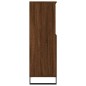vidaXL Aparador alto madera contrachapada marrón roble 60x36x110 cm vidaXL Aparador alto madera contrachapada marrón roble 60x36x110 cm