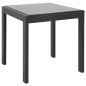 vidaXL Tumbonas con mesa 2 unidades textilene y acero vidaXL Tumbonas con mesa 2 unidades textilene y acero