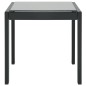 vidaXL Tumbonas con mesa 2 unidades textilene y acero vidaXL Tumbonas con mesa 2 unidades textilene y acero