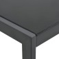 vidaXL Tumbonas con mesa 2 unidades textilene y acero vidaXL Tumbonas con mesa 2 unidades textilene y acero