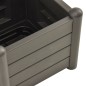 vidaXL Jardinera con enrejado PP gris antracita 43x43x142 cm vidaXL Jardinera con enrejado PP gris antracita 43x43x142 cm
