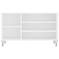 vidaXL Mueble zapatero madera contrachapada blanco 102x36x60 cm vidaXL Mueble zapatero madera contrachapada blanco 102x36x60 cm