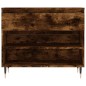 vidaXL Mueble zapatero madera contrachapada roble ahumado 70x36x60 cm vidaXL Mueble zapatero madera contrachapada roble ahumado 70x36x60 cm