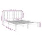 vidaXL Estructura de cama madera maciza King Size negro 150x200 cm vidaXL Estructura de cama madera maciza King Size negro 150x200 cm