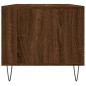 vidaXL Mesa de centro madera contrachapada roble marrón 90x49x45 cm vidaXL Mesa de centro madera contrachapada roble marrón 90x49x45 cm