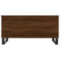 vidaXL Mesa de centro madera contrachapada roble marrón 90x44,5x45 cm vidaXL Mesa de centro madera contrachapada roble marrón 90x44,5x45 cm