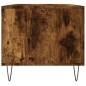 vidaXL Mesa de centro madera contrachapada roble ahumado 90x49x45 cm vidaXL Mesa de centro madera contrachapada roble ahumado 90x49x45 cm