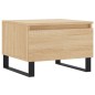 vidaXL Mesa de centro madera de ingeniería roble Sonoma 50x46x35 cm vidaXL Mesa de centro madera de ingeniería roble Sonoma 50x46x35 cm