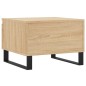 vidaXL Mesa de centro madera de ingeniería roble Sonoma 50x46x35 cm vidaXL Mesa de centro madera de ingeniería roble Sonoma 50x46x35 cm