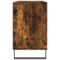vidaXL Mueble zapatero madera contrachapada roble ahumado 102x36x60 cm
