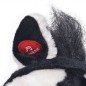 vidaXL Caballo de peluche de pie negro y blanco XXL vidaXL Caballo de peluche de pie negro y blanco XXL