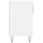 vidaXL Mueble zapatero madera contrachapada blanco brillo 70x36x60 cm vidaXL Mueble zapatero madera contrachapada blanco brillo 70x36x60 cm