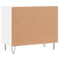 vidaXL Mueble zapatero madera contrachapada blanco brillo 70x36x60 cm vidaXL Mueble zapatero madera contrachapada blanco brillo 70x36x60 cm