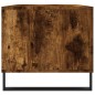 vidaXL Mesa de centro madera contrachapada roble ahumado 90x49x45 cm vidaXL Mesa de centro madera contrachapada roble ahumado 90x49x45 cm