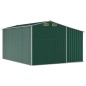 vidaXL Cobertizo de jardín acero galvanizado verde 277x365,5x179 cm vidaXL Cobertizo de jardín acero galvanizado verde 277x365,5x179 cm