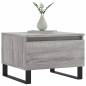 vidaXL Mesas de centro 2 uds madera ingeniería gris Sonoma 50x46x35 cm vidaXL Mesas de centro 2 uds madera ingeniería gris Sonoma 50x46x35 cm