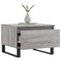vidaXL Mesas de centro 2 uds madera ingeniería gris Sonoma 50x46x35 cm vidaXL Mesas de centro 2 uds madera ingeniería gris Sonoma 50x46x35 cm