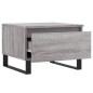 vidaXL Mesas de centro 2 uds madera ingeniería gris Sonoma 50x46x35 cm vidaXL Mesas de centro 2 uds madera ingeniería gris Sonoma 50x46x35 cm