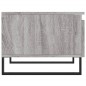 vidaXL Mesas de centro 2 uds madera ingeniería gris Sonoma 50x46x35 cm vidaXL Mesas de centro 2 uds madera ingeniería gris Sonoma 50x46x35 cm