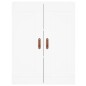 vidaXL Armarios de pared 2 uds madera de ingeniería blanco vidaXL Armarios de pared 2 uds madera de ingeniería blanco