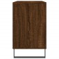 vidaXL Mueble zapatero madera contrachapada roble marrón 102x36x60 cm