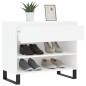 vidaXL Mueble zapatero madera contrachapada blanco 70x36x60 cm vidaXL Mueble zapatero madera contrachapada blanco 70x36x60 cm