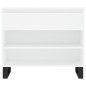 vidaXL Mueble zapatero madera contrachapada blanco 70x36x60 cm vidaXL Mueble zapatero madera contrachapada blanco 70x36x60 cm