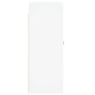 vidaXL Armarios de pared 2 uds madera de ingeniería blanco vidaXL Armarios de pared 2 uds madera de ingeniería blanco